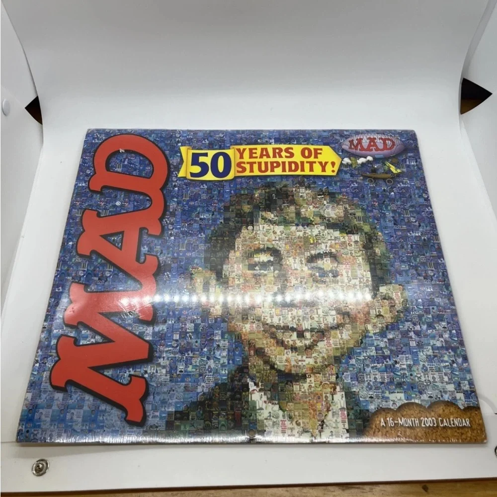 MAD MAGAZINE 50 Years of Stupidity 2002 Calendar Brand New